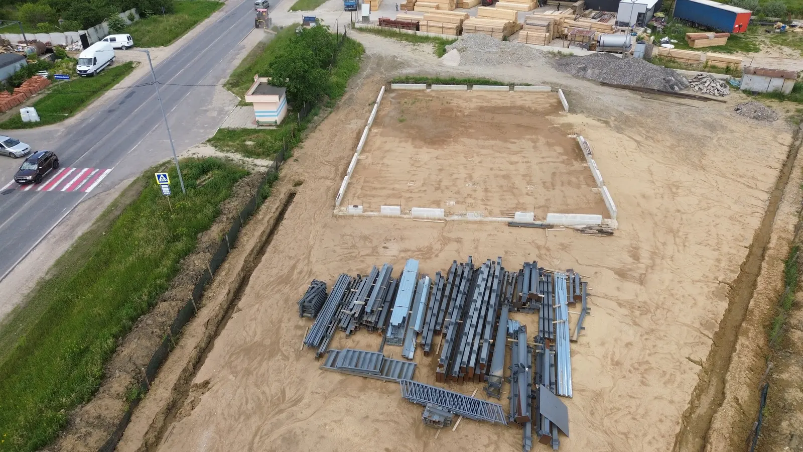 1100 m² — Durlești